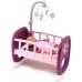 Колыбель для кукол Smoby Baby Nurse Прованс с мобилем 47 см (220343) title=