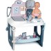 Ігровий центр Smoby Toys Догляд за лялькою зі звуком, світлом та аксесуарами (240300) title=