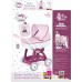 Игрушечная коляска Smoby Baby Nurse Прованс Классик для куклы с люлькой и корзиной (251103) title=