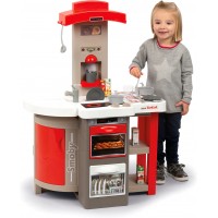 Игровая детская кухня Smoby Тефаль Повар с аксессуарами красная (312200)