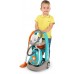 Игровой набор Smoby Тележка с пылесосом и аксессуарами со звуковыми эффектами (330309) title=