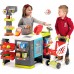 Игровой набор Smoby Интерактивный супермаркет Maxi Market со звуковыми эффектами, тележкой и аксессуарами (350215) title=