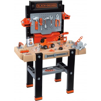 Ігровий набір Smoby Black Decker Інтерактивна майстерня з аксесуарами (360702)
