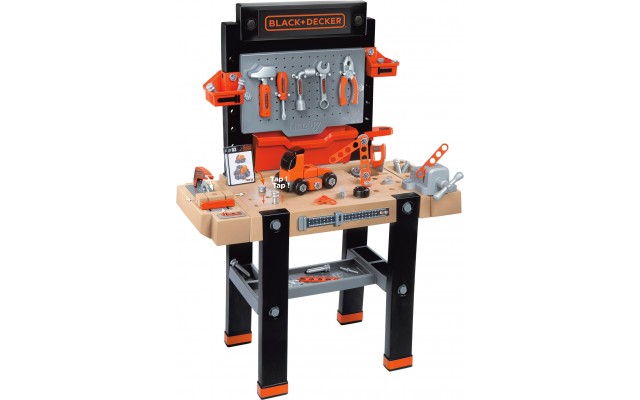 Игровой набор Smoby Black Decker Интерактивная мастерская с аксессуарами (360702)