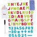 Мольберт детский Smoby Буквы и цифры с подставкой на металлических ножках  (410103) title=