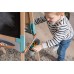 Двосторонній дерев'яний мольберт Smoby Toys Веселе навчання (410400) title=