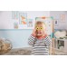 Двосторонній дерев'яний мольберт Smoby Toys Веселе навчання (410400) title=