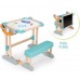 Парта-трансформер Smoby Toys деревянная с мольбертом-доской, раскладная (420301) title=