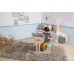 Парта-трансформер Smoby Toys деревянная с мольбертом-доской, раскладная (420301) title=
