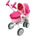 Коляска Smoby Toys для кукол Maxi Cosi 4 в 1 трехколесная розовая (550389) title=