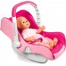 Коляска Smoby Toys для кукол Maxi Cosi 4 в 1 трехколесная розовая (550389) title=