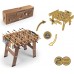 Футбольный стол деревянный раскладной Smoby Toys Click & Goal (620700) title=
