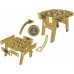 Футбольный стол деревянный раскладной Smoby Toys Click & Goal (620700) title=