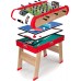 Ігровий стіл Smoby Toys Power Play дерев'яний напівпрофесійний 4 в 1 (640001) title=