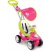 Машинка-каталка Smoby Bubble Go 2 в 1 зі знімною ручкою рожева (720102) title=