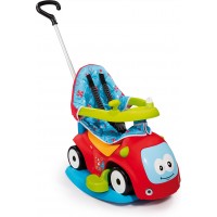 Каталка з батьківською ручкою Smoby Маестро Комфорт 4 в 1 з функцією гойдалки і звуковими ефектами (720400)