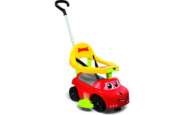 Машина для катания Smoby Toys Рыжий конек 3 в 1 трансформер красная (720618) 