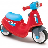 Детский скутер толокар Smoby Toys красный (721003)