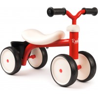 Беговел Smoby Toys металлический четырехколесный красный (721400)