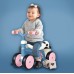 Біговел Smoby Toys металевий чотириколісний рожевий (721401) title=