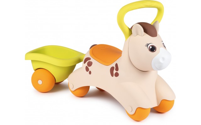 Детская каталка Smoby Toys Пони с прицепом (721500)