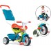 Дитячий велосипед Smoby Toys Be Move з ручкою, багажником і сумкою-конвертом синьо-зелений (740401) title=