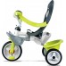 Велосипед Smoby Toys трехколесный с козырьком багажником и сумкой зеленый (741100) title=
