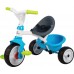 Дитячий велосипед Smoby Toys Бебі Драйвер з козирком і багажником блакитно-зелений (741200) title=