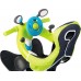Дитячий велосипед Smoby Toys Бебі Драйвер з козирком і багажником блакитно-зелений (741200) title=