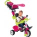 Велосипед Smoby Toys Беби Драйвер трехколесный с козырьком и багажником розовый (741201) title=