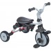 Детский металлический велосипед Smoby Toys Робин 3 в 1, серый, складной (741300) title=