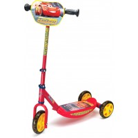 Самокат Smoby Toys Тачки 3 с металлической рамой трехколесный (750154)