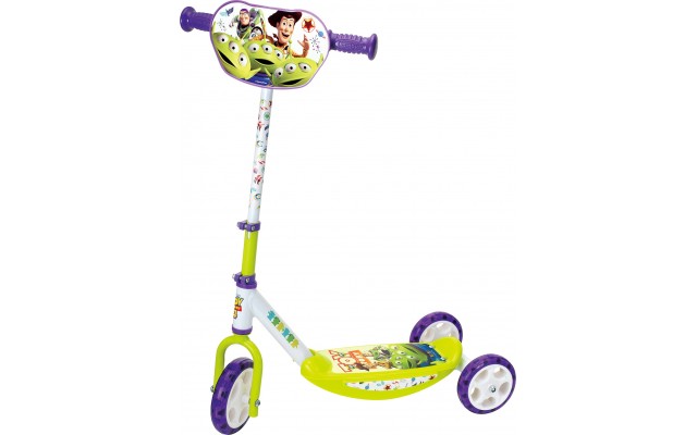 Самокат Smoby Toys История игрушек с металлической рамой трехколесный (750172)