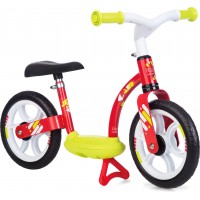 Беговел Smoby Toys металлический с подножкой красный (770122)