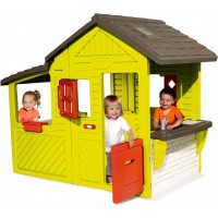 Игровой домик Садовый Smoby с кухней-барбекю и звонком (310300)