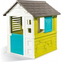 Ігровий будиночок Smoby Райдужний вуличний зі ставнями (810710)