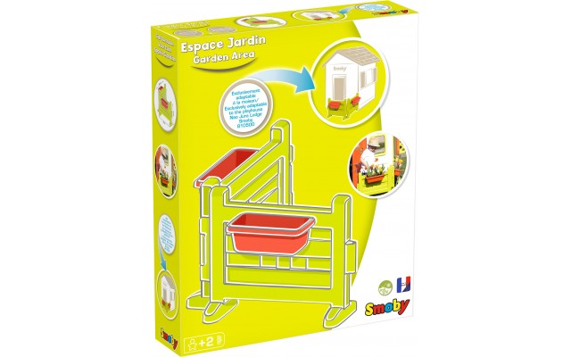 Угловое ограждение Smoby дополнение для домика (810904)