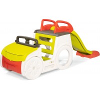 Ігровий центр Smoby Автомобіль мандрівника з гіркою, пісочницею і звуком (840205)