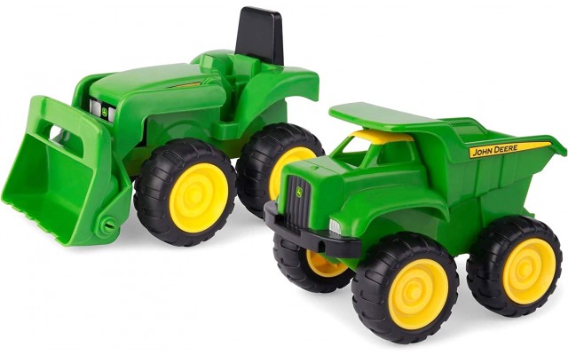 Набор мини техники John Deere Трактор и самосвал 15 см Tomy (42952V)