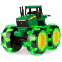 Игрушка John Deere трактор Monster Treads со светящимися колесами Tomy (46434B)