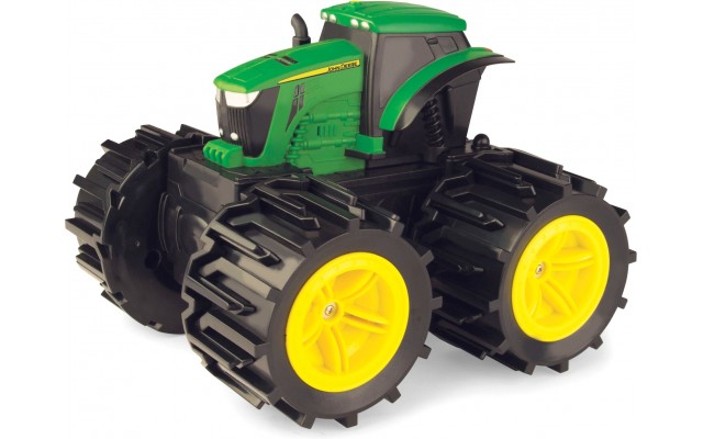 Игрушка John Deere трактор Monster Treads с расширяющимися колесами 19 см Tomy (46645)