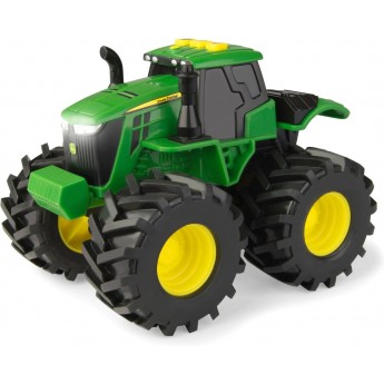 Игрушка John Deere трактор Monster Treads со светом и звуком 14 см Tomy (46656)