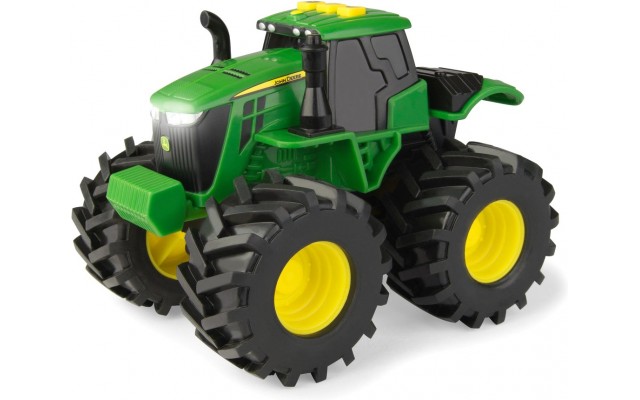 Игрушка John Deere трактор Monster Treads со светом и звуком 14 см Tomy (46656)
