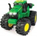 Игрушка John Deere трактор Monster Treads со светом и звуком 14 см Tomy (46656) title=