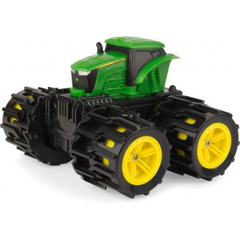 Игрушка John Deere мини-трактор Monster Treads с расширяющимися колесами 15 см Tomy (46711)