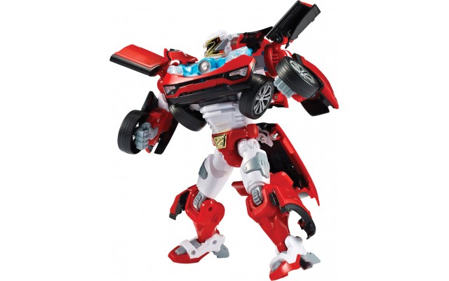 Игрушка-трансформер Tobot Z красный с браслетом в форме часов Young Toys (301005)