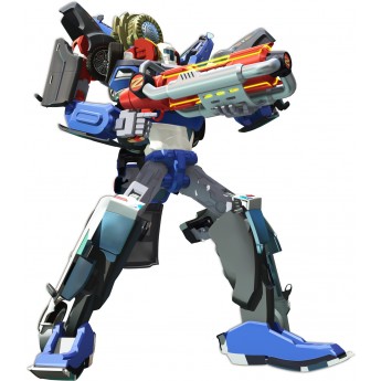 Игрушка-трансформер Tobot Тритан со светом и звуком Young Toys (301007)