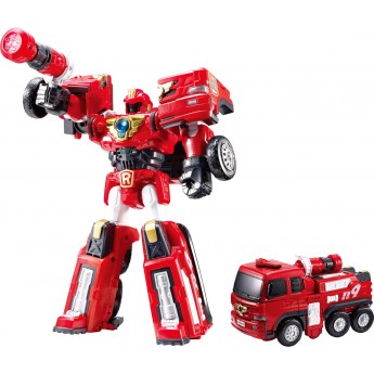 Игрушка-трансформер Tobot Пожарник R с сиреной и мигалкой Young Toys (301016)