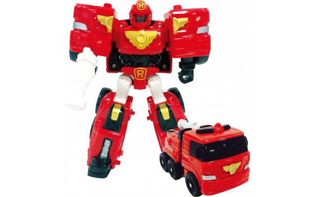 Игрушка-трансформер Tobot мини R красный с оружием Young Toys (301028)