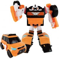 Игрушка-трансформер Tobot S3 мини Adventure X с топором желтый Young Toys (301044)